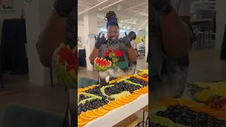 Alil Fruit Display foodie food fruit viralvideo [upl. by Doreg]