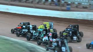 2 Midget Heats Baypark Speedway 3 Nov 2024 [upl. by Atilol]