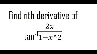 Derivative of tan12x1x2 [upl. by Olson]