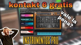 kontakt 6 player GRATIS 🔥🔥🔥 instumentos de primera calidad [upl. by Neilla]