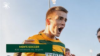 Mens Soccer 20 Vermont vs Bryant 101924 [upl. by Ivory939]