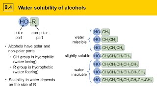 94 Physical Properties of Alcohols Ethers and Epoxides [upl. by Coppock256]