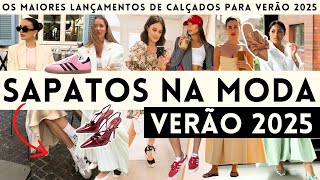 🔴PRIMAVERA VERÃO 2025 CALÇADOS Tendências Que Vão Estourar SAPATOS QUE ESTÃO NA MODA [upl. by Esorrebma]