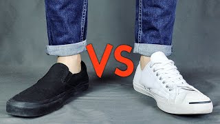 Black Sneakers VS White Sneakers  Sneaker Pro Tips [upl. by Pul]