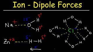 Ion Dipole Forces amp Ion Induced Dipole Interactions  Chemistry [upl. by Femmine]