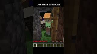 Full Hour of Our First Minecraft Survival Series Click the link below [upl. by Nive]