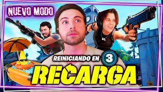 🔴Probamos NUEVO modo FORTNITE RECARGA con RUBIUS HIPER y WILLY [upl. by Lak]