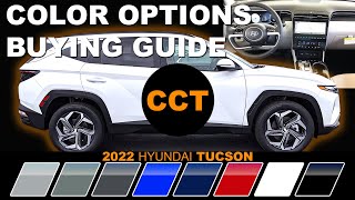 2022 Hyundai Tucson  Color Options Buying Guide [upl. by Smada828]