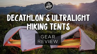 Decathlons ultralight Forclaz 900 hiking tents reviewed [upl. by Adriana]