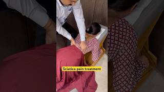 Sciatica pain and back pain treatment feed trend ytshort [upl. by Llenyar]