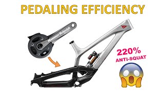 Pedaling efficiency and antisquat MTB suspension Ep21 [upl. by Torray]