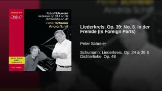 Liederkreis Op 39 No 8 In der Fremde In Foreign Parts [upl. by Aicel701]