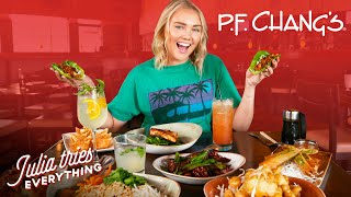 Trying ALL Of PF Changs Most Popular Menu Items [upl. by Kelila]