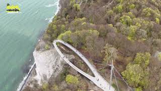 Rundflug Kreidefelsen Rügen Königsstuhl [upl. by Oemor778]