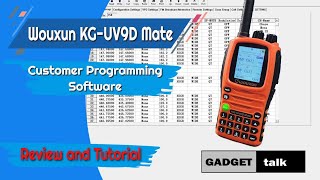 KG UV9D Mate CPS Tutorial [upl. by Coleen]