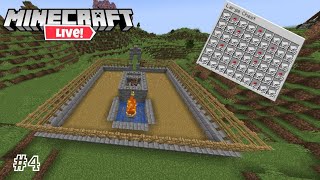 Chalo Banate Hai Iron Farm 4 live minecraftlive gaming [upl. by Munster]