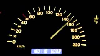 Opel Vectra B 20 16V DTI acceleration 0180kmh [upl. by Anees]