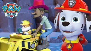 Pups save the wolf pack and Mr Wingnut from a storm  PAW Patrol Cartoons for Kids Compilation [upl. by Malet650]