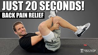 6 Exercises To Relieve Back Pain In 9 Minutes  FOLLOW ALONG [upl. by Piane]