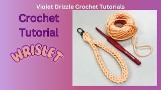 VDC 101 Crochet  Simple Beginner Wristlet [upl. by Afton59]