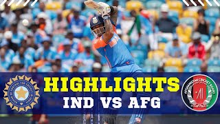 IND vs AFG Match Highlights  India vs Afghanistan Match Highlights  T20 World Cup 2024 Highlights [upl. by Idroj609]