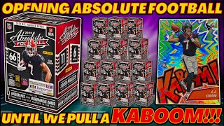 OPENING A FULL CASE OF 2023 ABSOLUTE FOOTBALL BLASTER BOXES🏈 I PAID 700 FOR THIS CASE🤑 [upl. by Maryrose295]