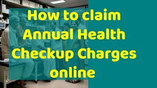 HRCONNECT  How to claim online for reimbursement of Health Checkup Charges by IB Staff Pensioners [upl. by Cassandra]