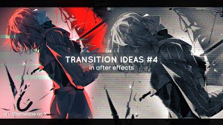 Simple Transition Ideas 4  Project File  After Effects [upl. by Tormoria]