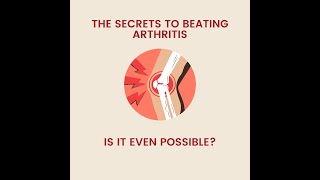 HOW TO BEAT ARTHRITIS EFFECTIVELY [upl. by Aikkin]