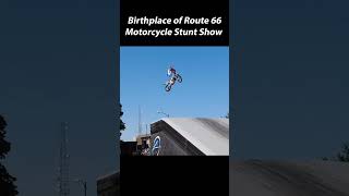 Rt 66 Motorcycle Jump Show [upl. by Kcirdneked]