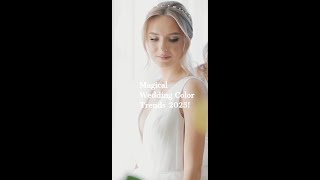 Magical wedding color trends 2025  Evers Wedding And Events  Spokane wedding planner [upl. by Viquelia]