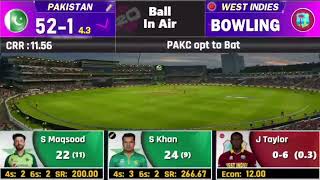 Pakistan Legend vs West Indies World Championship 2024  Pak vs Wi Scores Highlights 4th t20 [upl. by Follansbee]