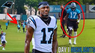 The Carolina Panthers Rookie Camp Looks NASTY Xavier Legette FIRST LookMinicamp Highlights [upl. by Margarethe]