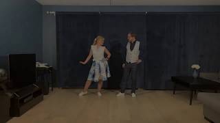 The Nitty GrittyDancing at home Corona Edition Mary amp Christoffer Vintage Swing Dancing Routine [upl. by Elisabetta]