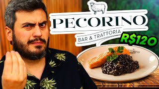 Provamos o Prato mais CARO do PECORINO [upl. by Sitoeht]