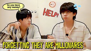 BTS Forgetting That Theyre Millionaires Funny Moments [upl. by Onez718]