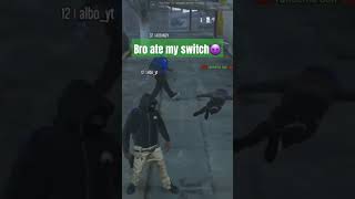 Bro ate the glock switch gta5 gta gtacayoperico live fivem gtacayopericoheist [upl. by Esidarap751]