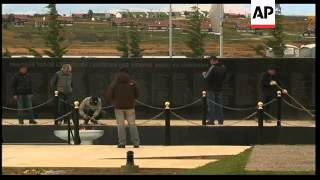 Falklanders and Argentine veterans mark 30 year anniversary of war [upl. by Augustina]