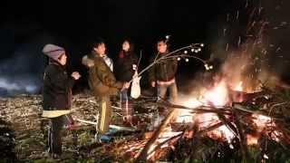 群馬県藤岡市 どんど焼きの日：2015 111 [upl. by Vernier326]