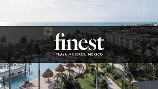 Inside The Finest Resort In Cancun  All Inclusive Resort [upl. by Towrey]