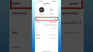 How to Change Your Name on TikTok Quick amp Easy [upl. by Dolloff]