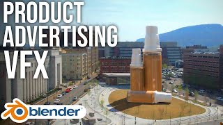 Create Viral Product Ads for Free Using VFX in Blender [upl. by Landre]