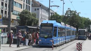 Straßenbahn München  Der Typ R33 [upl. by Eelsnia]