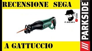 Recensione Sega a gattuccio Parkside by Paolo Brada DIY [upl. by Bencion]