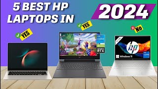 quotTop 5 BEST HP Laptops in 2024  Find Your Perfect Pick Herequot [upl. by Letta]