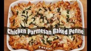 Chicken Parmesan Baked Penne recipe [upl. by Namharludba]