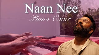 Naan Nee Piano Cover  Santhosh Narayanan Songs  Tamil Songs Piano Cover  Tamil Keyboard Cover [upl. by Laerol]