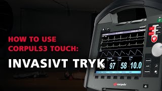 Tutorials by corpuls da How to use corpuls3 Invasivt tryk [upl. by Basso]