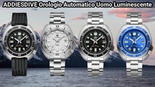 ADDIESDIVE  Orologio Automatico Uomo Luminescente [upl. by Bridwell]