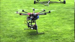 Gimbal stabilisation of hyperspectral sensor on a UAV [upl. by Gunas131]